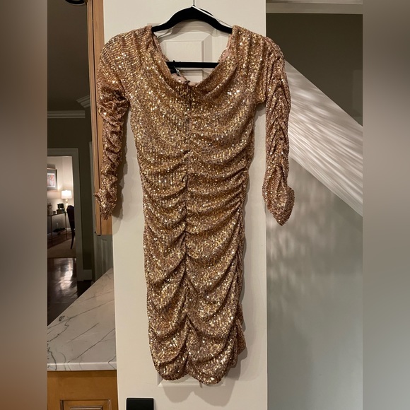 Zara Sequin Dress with Tags - Picture 3 of 4